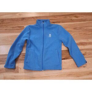 AT&T Blue Full-Zip Fleece Jacket Small